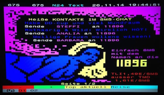 Illustration for article titled Cómo era ver porno antes de Internet en la era del Teletexto